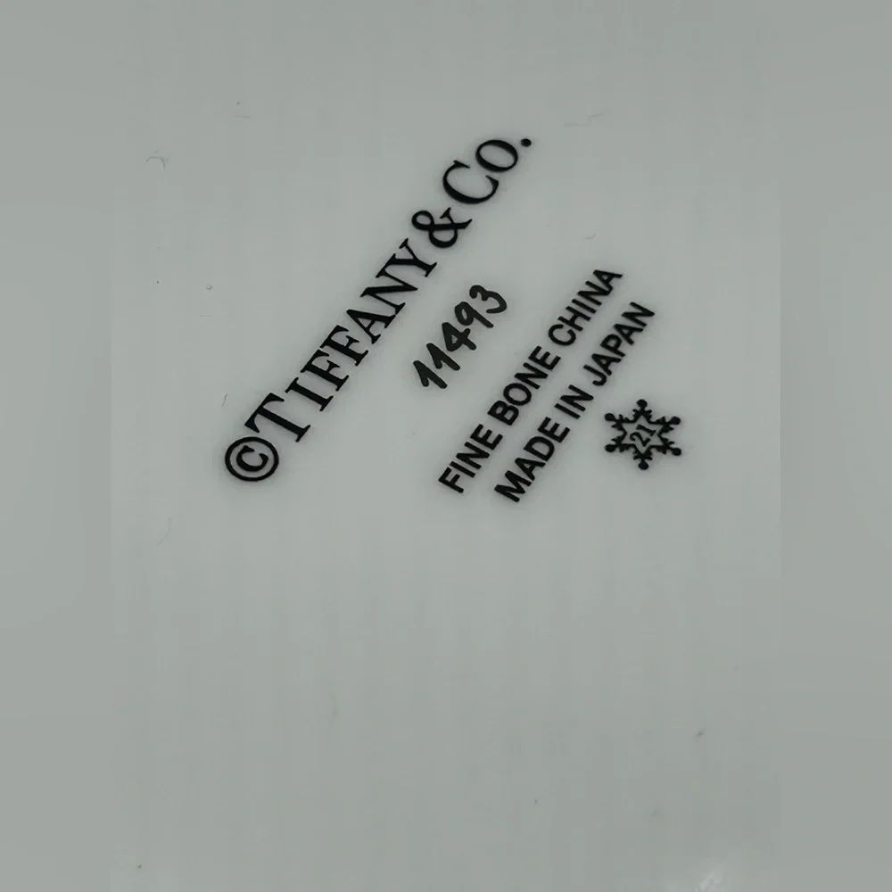 Tiffany & Co. Bear and Block Child / Baby Theme Tableware Set of 3 pcs